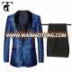 Italian Luxury Mens Black Suits Jacket Pants Formal Dress Men Wedding Suits Groom Tuxedos